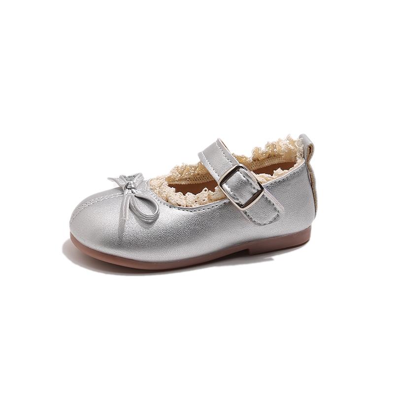 

Korean Style Children s Small Leather Shoes Spring Autumn New Girl Fashion Bow Princess Soft Sole Shoes 24