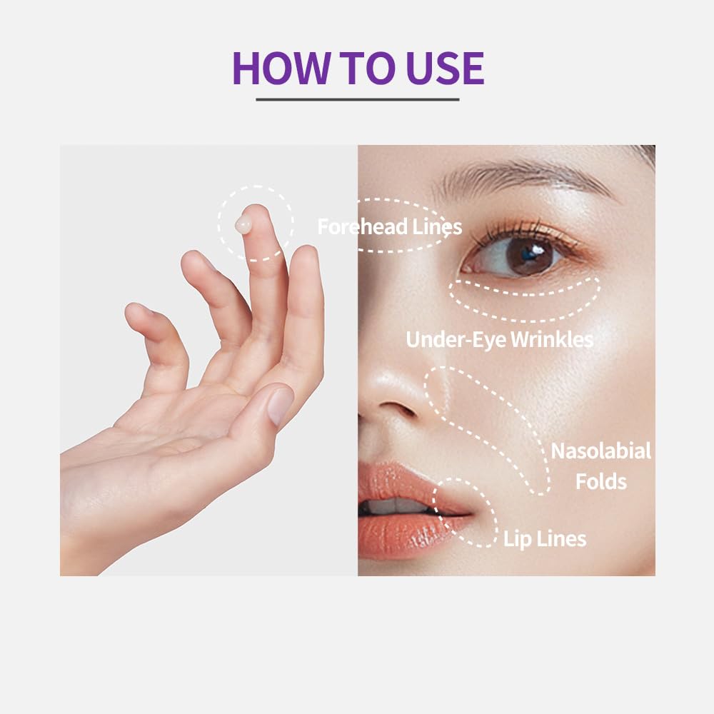 COSCELL Retinol Lifting Eye Back Cream Eye Firming Korean Cosmetics 60-Second Volume! 10ml, Area, Skin,