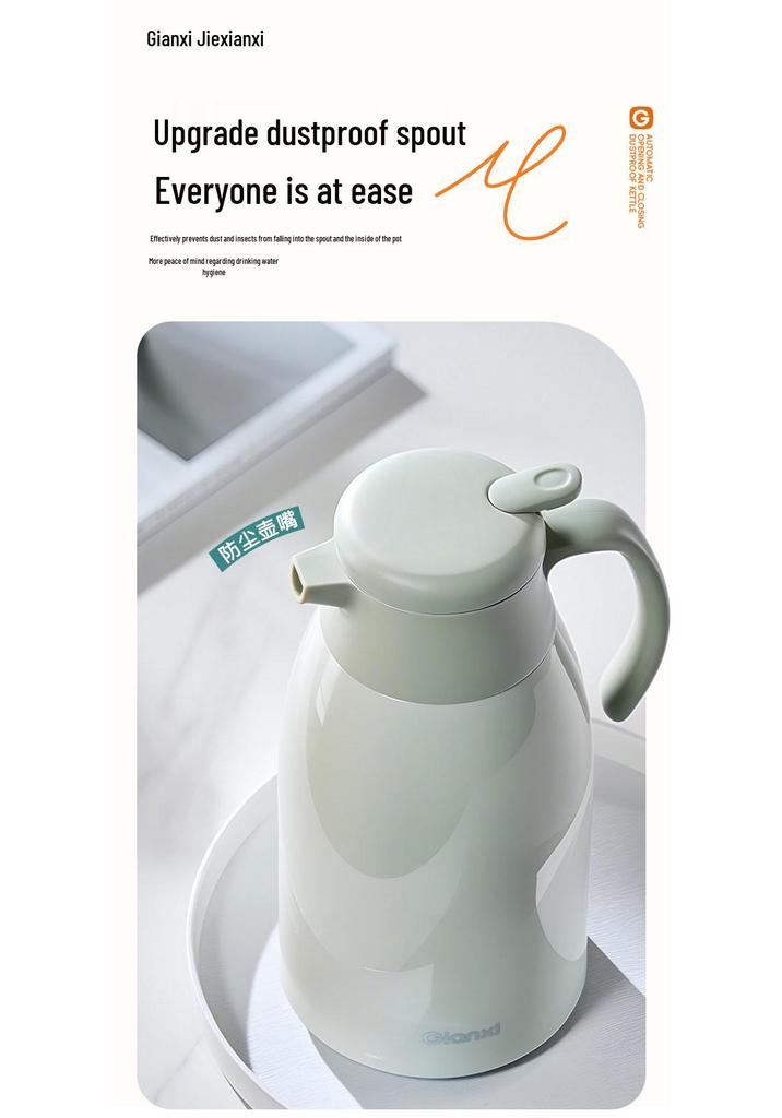 Tianxi European American Stainless Steel Insulated Large Hot Water Bottle for Home, Office, Dorms