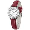 PINDOWS Minimalistische Uhr mit Gehäuse und schwarzem Leder, eine stilvolle und elegante Quarz-Analog-Dresswatch für den täglichen Gebrauch, Damenuhr mit goldfarbenem Armband,