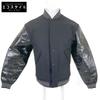 Saint Laurent Paris [Good condition/Domestic Regular] 492602 Wool X Leather Stadium jacket/Varsity Jacket 34 blackUsed