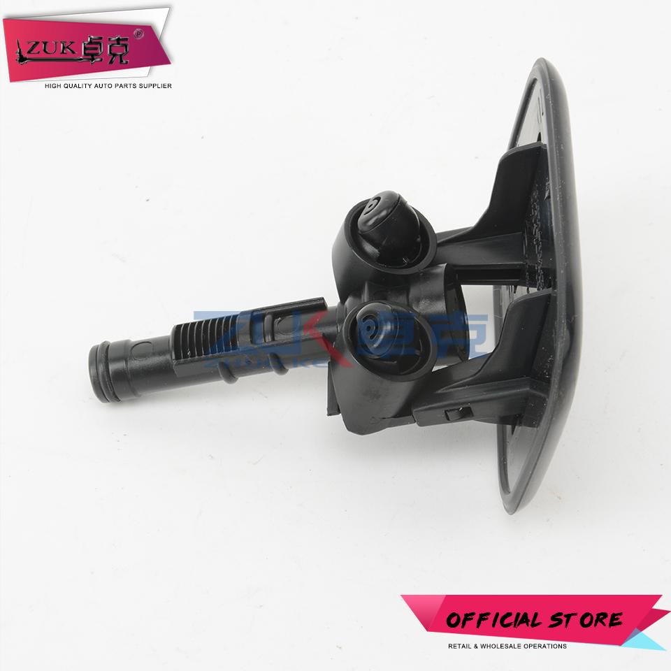 

ZUK для KIA Sorento 2009 2010 2011 2012, передний бампер, фара, омыватель форсунок, крышка, корпус, неокрашенный