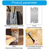 50Pcs AntiNail Protections Plate Shield Cable Wire Protector Plate Safety Nail Plate for Wood Studs Easy to Install
