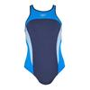 Speedo Womens/Ladies Colour Block Cross Back One Piece Swimsuit