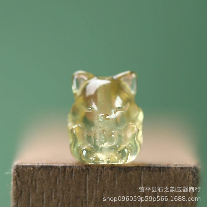 Натуральные цитриновые лимонные хрустальные бусины 10x13 мм для DIY ожерелья/браслета D215