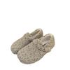 Leopard Print Mary Jane Fluffy Shoes Women's Winter 2025 New Ugly Cute Bread Cotton Shoes Velcro Flat Plush Single Shoes