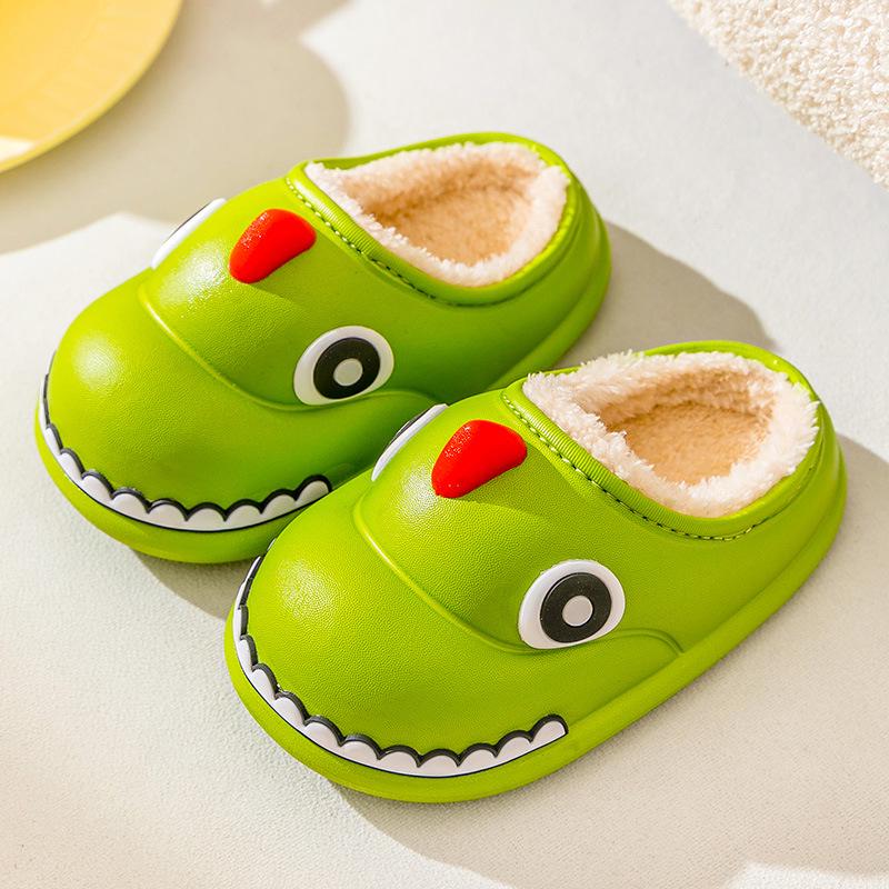 Children's Non-slip Winter Slippers - Warm Fur Princess Style for Girls