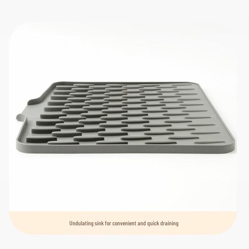 Jiabaili Silicone Kitchen Sink & Countertop Drain Mat