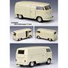 1/24 Scale Welly  1963 Volkswagen T1 Bus Alloy Car Model Diecasts Metal Toy Vehicles Car Model High Simulation Collection Childrens Gifts