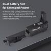 VG C3EMRC Vertical Battery Grip Holder with Dual Battery Slots Compatible with Sony A9  A7R   A7M