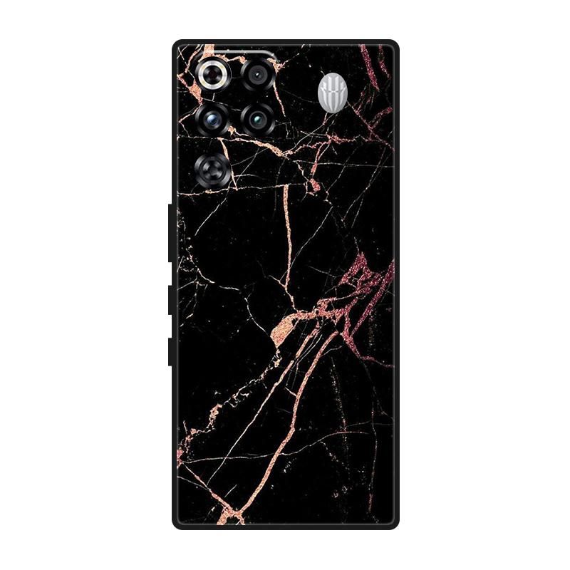 Case For Nubia Red Magic 11 Pro Plus Case Cool Silicone Protective Cover for Red Magic 11 Pro+ 5G Bumper Fundas Black Coque
