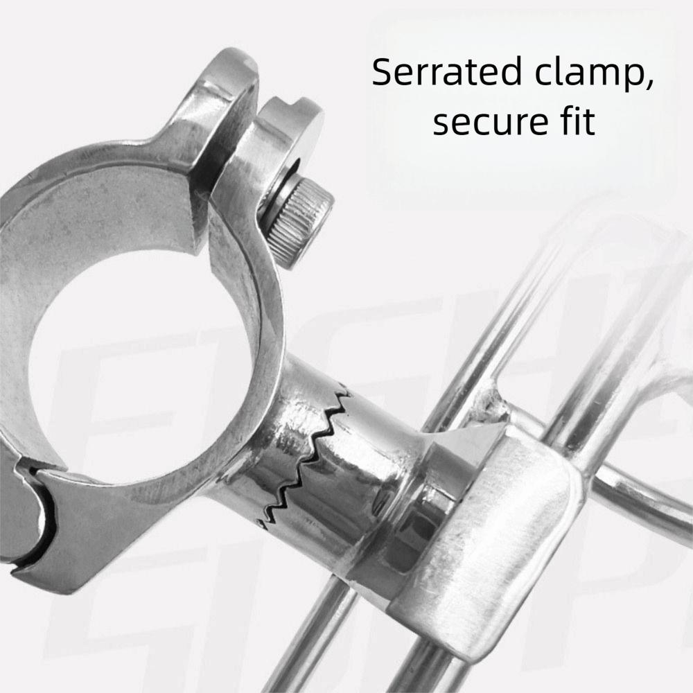 With Wrench Boat Fishing Guardrail Pole Support Fish Pole Socket Support  Boat Accessories