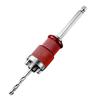 Hole Opener Quick Release Connecting Rod 10mm Hex Shank Designed for Use with Aluminum Pipes Steel Pipes Wood Boards and PV P3I6