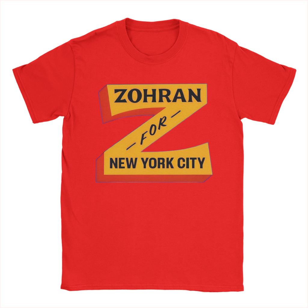 Summer Zohran Mamdani  T Shirt For Unisex  100% Cotton T-shirts Short Sleeve Clothing