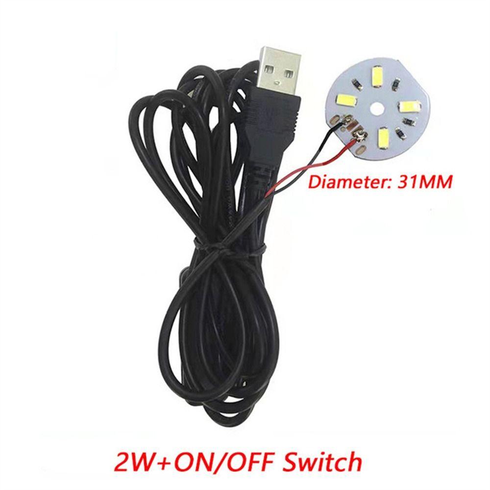 DIY Light Light Beads DC5V White Light LED Bulb Lamp Beads LED Chips LED Lamp Board Light Source