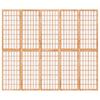 5 Piece Folding Screen Japanese Style 200 X 170 Cm
