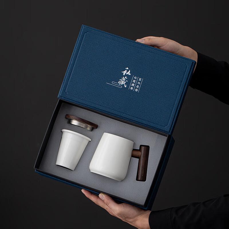 

Ретро-керамическая чайная чашка с крышкой под дерево