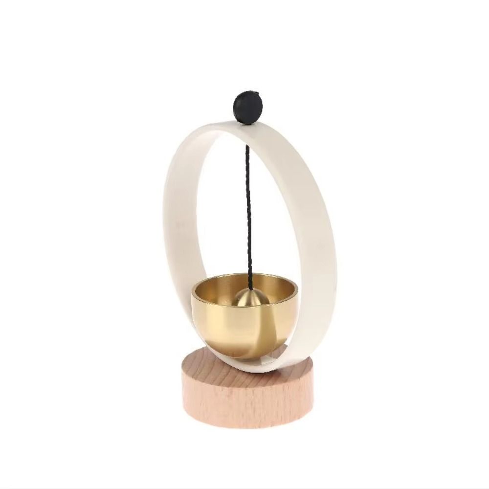 Circular Frame Singing Bowl Set Clear Tone Yoga Wind Chimes Desktop Meditation