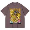 230 Gsm 100% Cotton Saint Seiya V27 Tauro Print Unisex Heavy Cotton T Shirt
