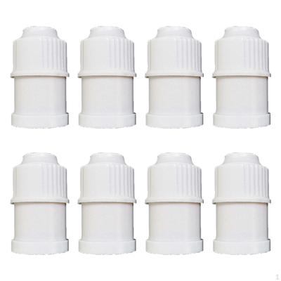 8x E27 Socket Adapter Lamp Adaptor Easy To Install 6.1cmx0.29cm Home Lighting Accessories Screw