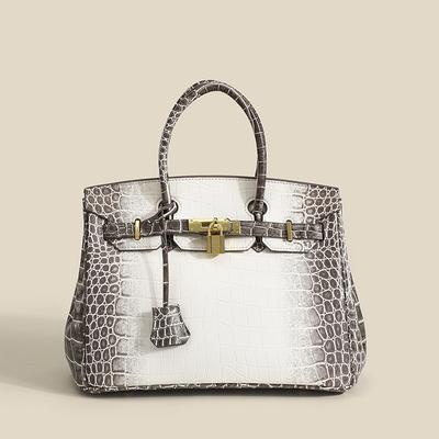 New Crocodile Pattern Temperament Socialite High-end Bag High-end Fashion Single Shoulder Crossbody Handbag for Women