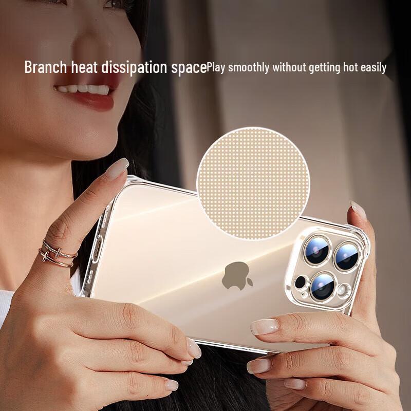 Ugreen iPhone 16 Clear Airbag Protective Case