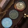Astronomical Series Sealing Waxed Stamp Brass Head Clock Wax Seal Stamp for Envelope Wedding Invitation Decorations