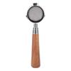 Aluminum Alloy Bottomless Portafilter 3 Ears Portafilter Replacement Accessories  Cafe Use