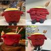 Hot Pot Plush Toy Cartoon Flat Pan Stuffed Animal For Home Decor