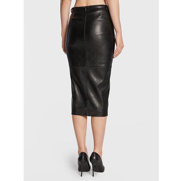 Faux Leather Skirt Babylon R_E00164