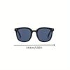 Women's Folding Fashionable Glasses Lightweight Summer Small Face Square Frame Japanese and Korean Style Accessories