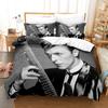 3D David Bovie Bedding Sets Duvet Cover Set With Pillowcase Twin Full Queen King Bedclothes Bed Linen