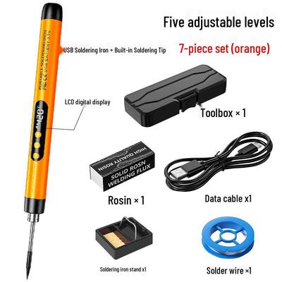 Portable Wireless USB Charging Mini Soldering Iron Kit for DIY Home Appliance Repair