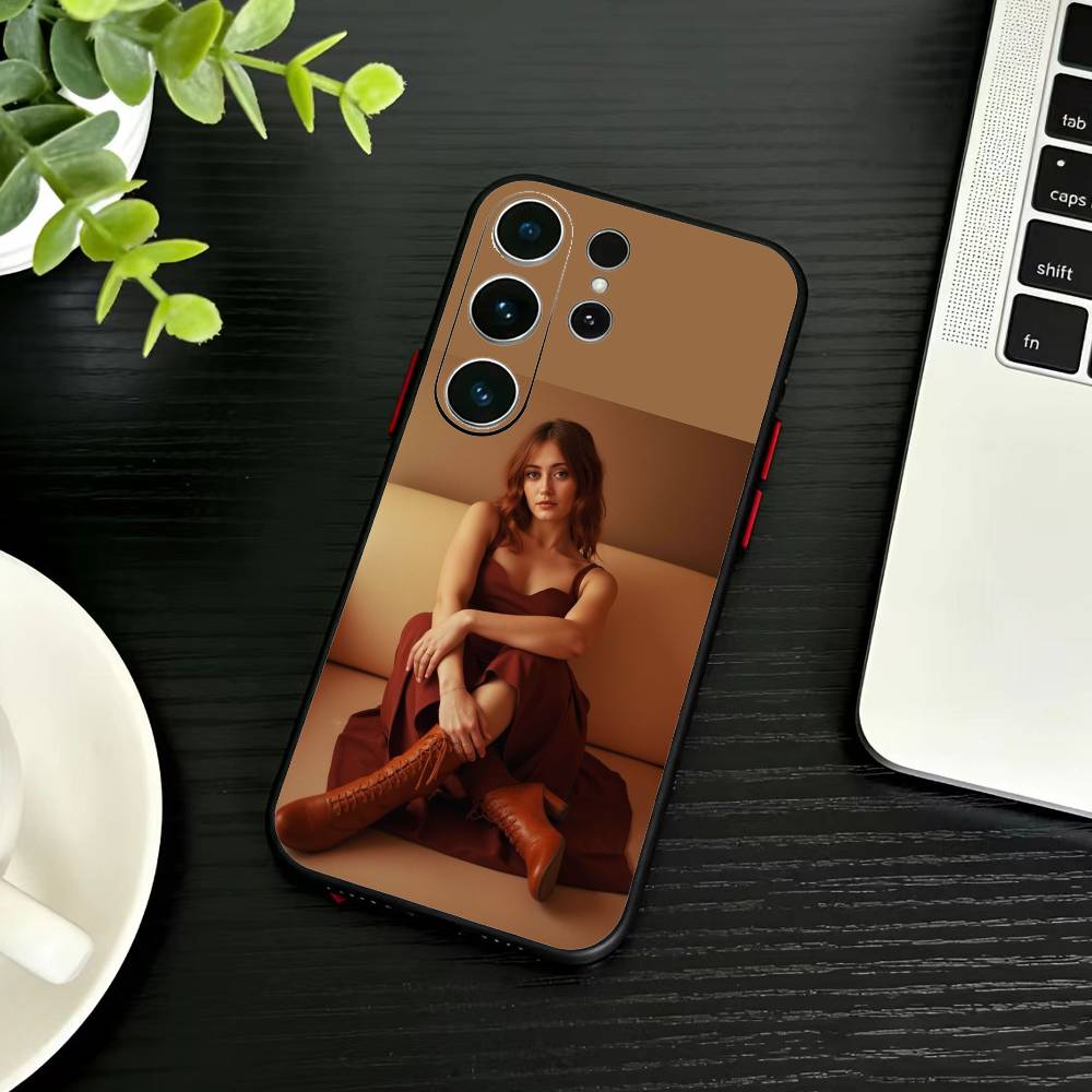 Ella Girl Actor Purnell Hot Phone Case For Samsung S26,S25,S24,S23,S22,S21,S20,Plus,Fe,Lite,Others Black Cover