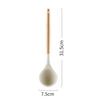 Food Grade Silicone Kitchen Utensils Set Beech Wood Handle Heat Resistant Non-Stick Cookware Spatula Spoon Whisk Tongs
