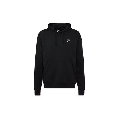Nike Sportswear Club Fleece Pullover Hoodie Black/White Unisex Streetwear BV2654-010