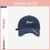 Adjustable Baseball Trendy Hat For Spring With Chic Distressed Style Embroidered