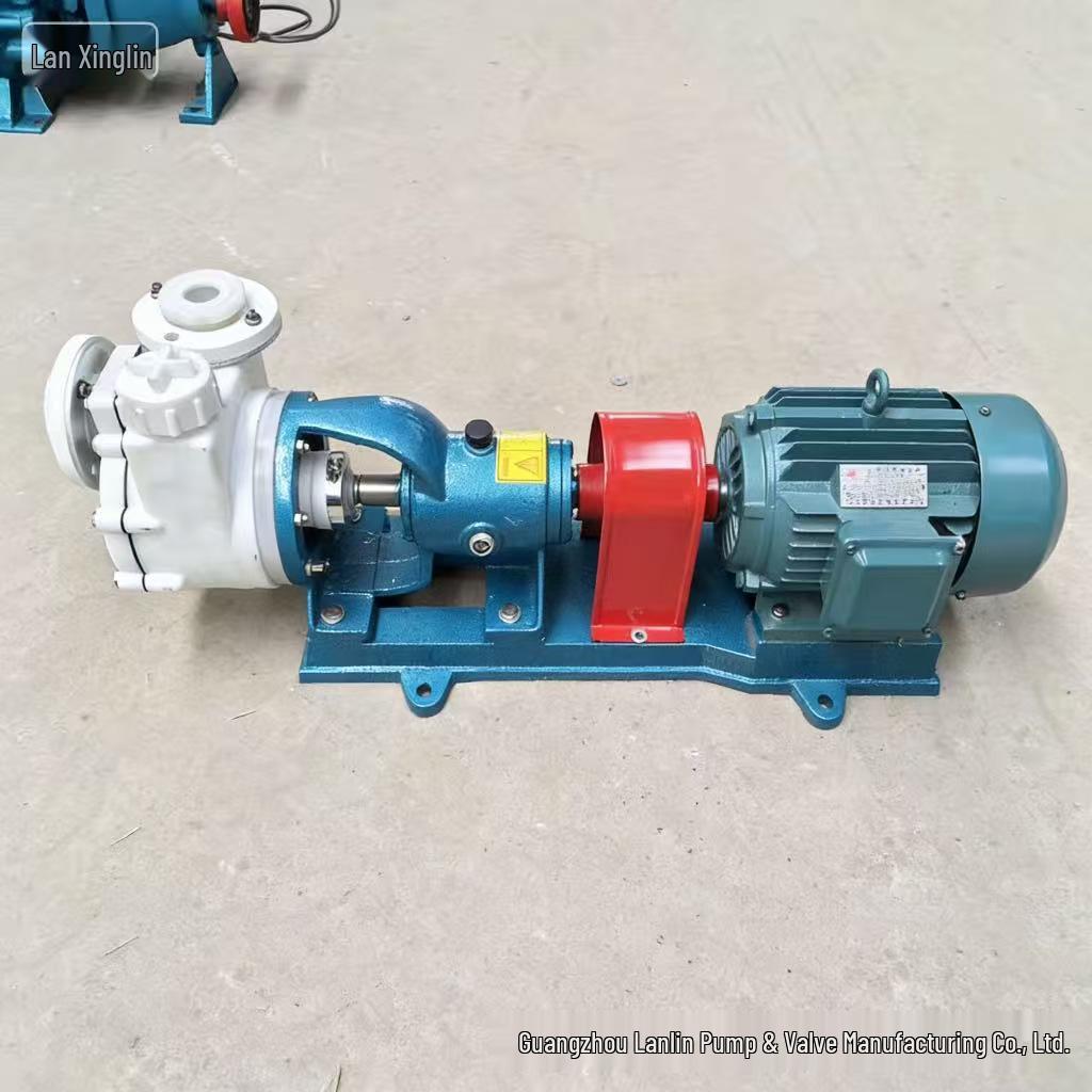 80FZB-30 Corrosion-Resistant Fluoroplastic Self-Priming Chemical Pump