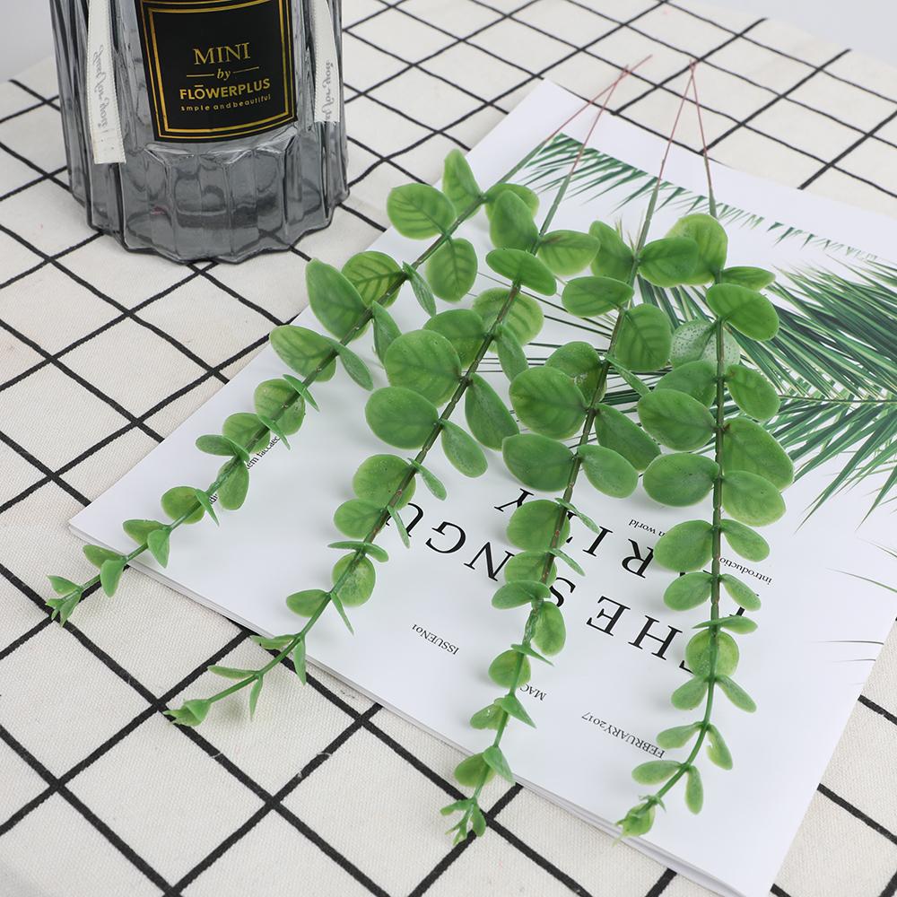 

Home Decor Floral Arrangement Lifelike Greenery Leaves Artificial Eucalyptus Stems Faux Plants