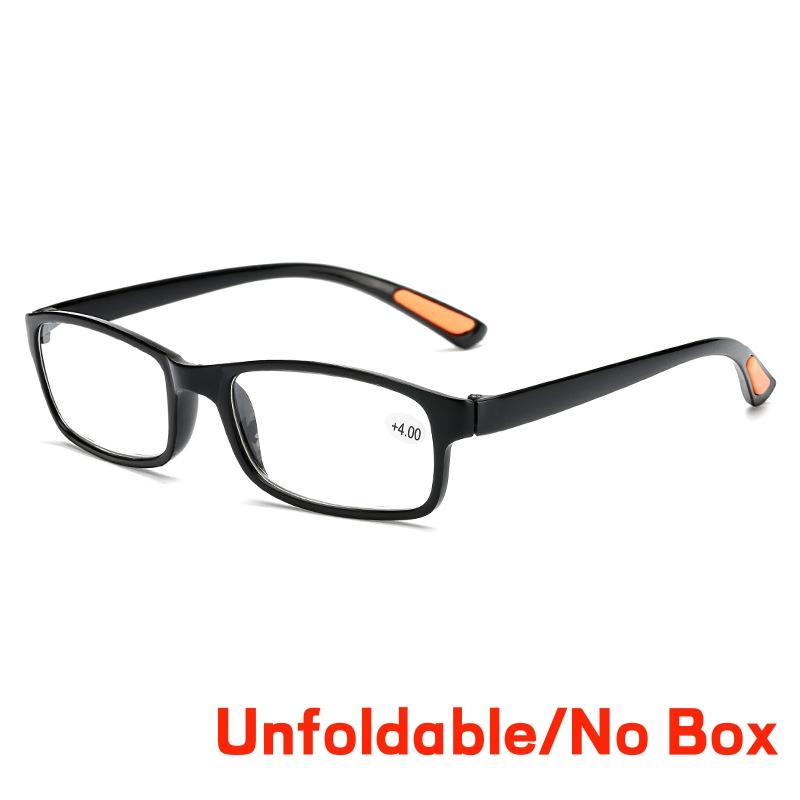 

Женские Мужские Портативные Складные Очки для Чтения с Антибликовым Светом TR90 Очки для Дальнозоркости с Футляром Очки для Пресбиопии Рецептурные Диоптрии 1.0