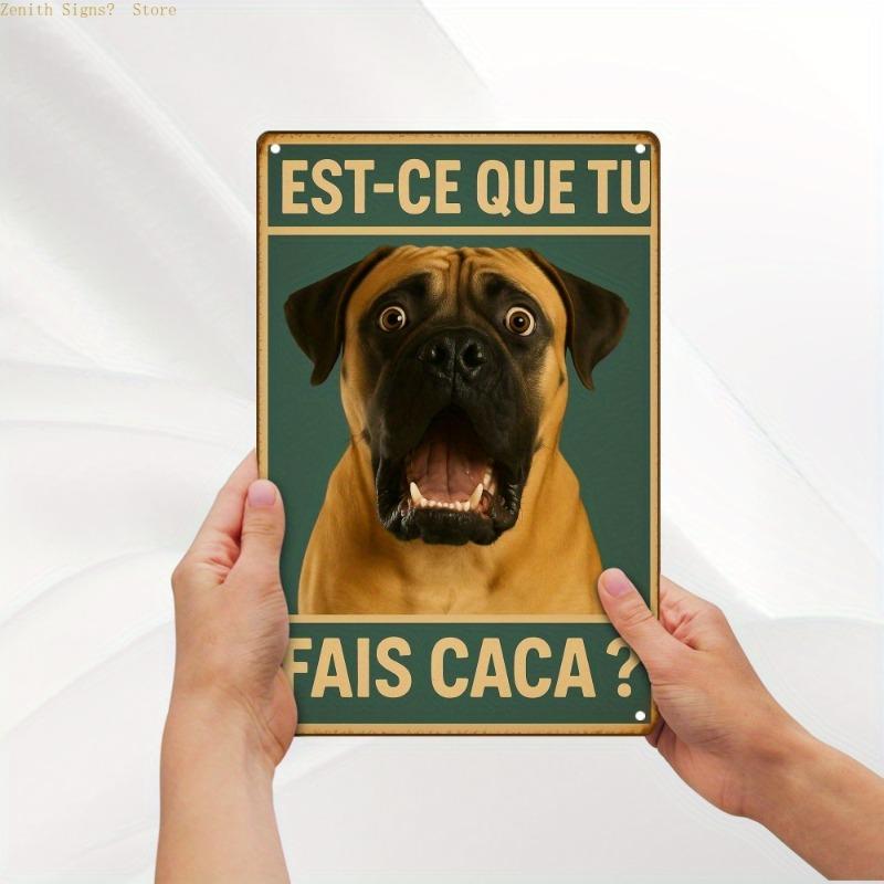 2D Flat Iron Metal Tin Sign Vintage Style Wall Art with Durable Construction and Protective Coating for Home Office Decor