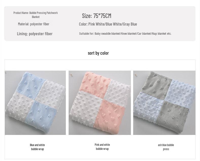 Super měkká dvouvláknová fleecová zavinovačka pro novorozence - Pohodlná na jaro, léto a podzim