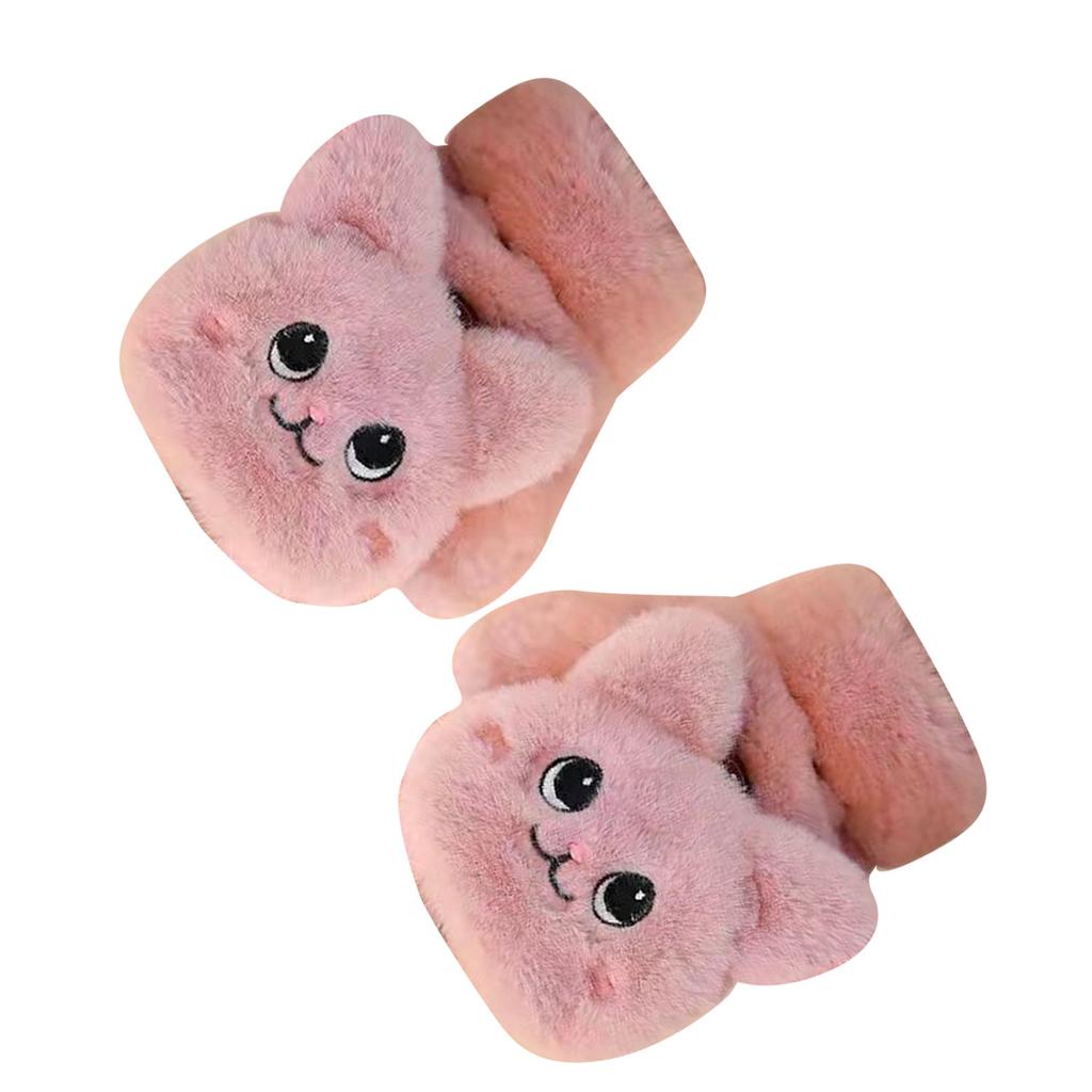 Flap Gloves Imitation     Cat Patterns Thickened Convertible Gloves for Using Smart Devices Writing