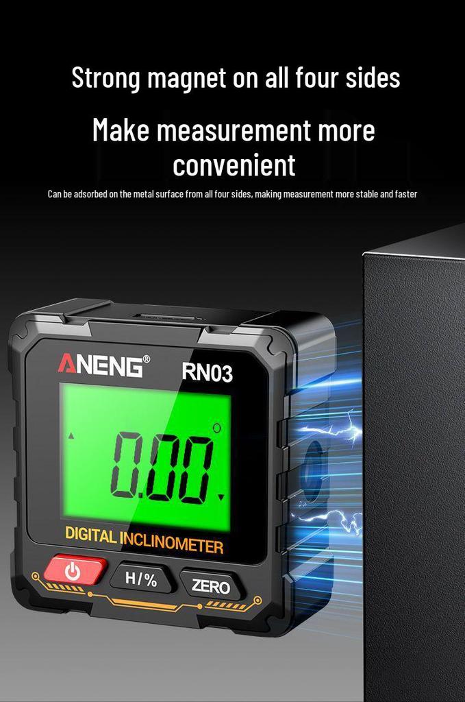 High-Precision Digital Laser Inclinometer & Spirit Level Tool
