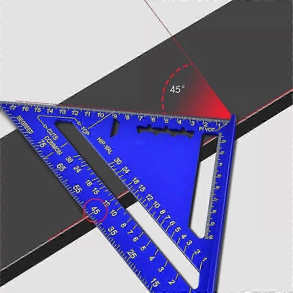 Innovative Rafter Square Tool, Rafter Square Tool, 7 Inch Multifunctional Rafter UK Specifications