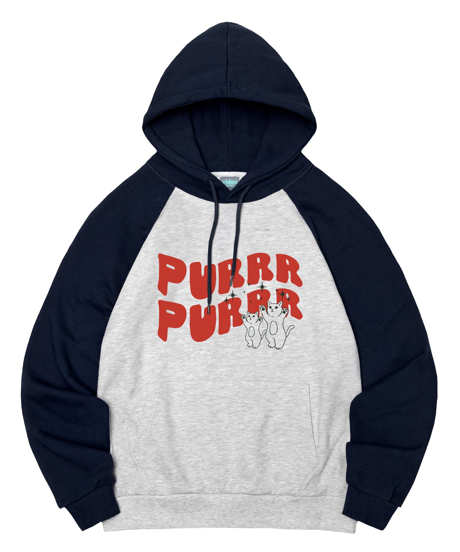 Video Jaki Purururu Raglan Hoodie [Navy] M