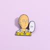 Cartoon Character Enamel Pin Badge - Alloy Brooch for Clothing and Backpacks