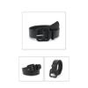 Trendy Square Clasp Belt for Women Durable PU Leather Strap Adjustable Fit Casual Formal Wear
