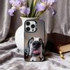 F-Funny A-Animal D-Dog-G  Phone Case For iPhone17,16,15,14,13,12,11 Plus,Pro Max Black Candy Silver Phone Case