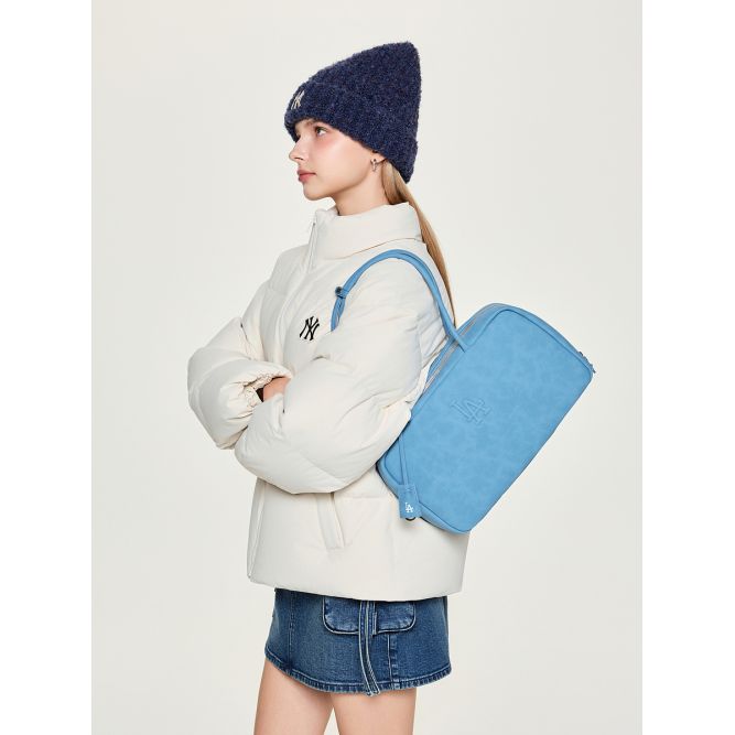 MLB LA Dodgers Adjustable Detachable Shoulder Strap Tote Bag Women Tote Bags Sky-Blue 3AORSD16N-07SBS